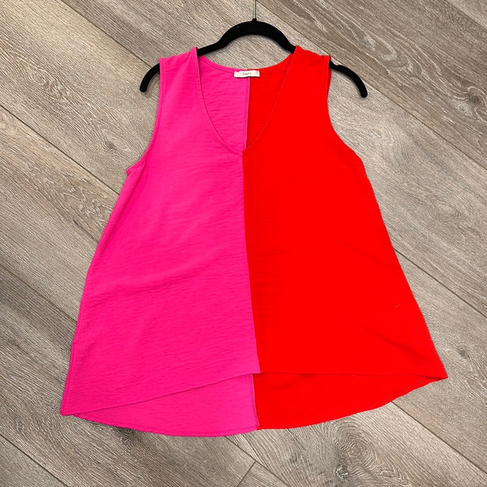 Two tone tank top